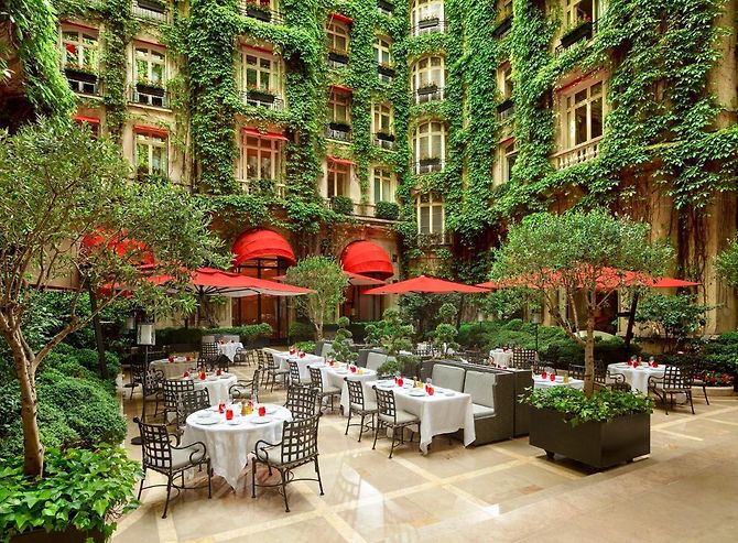 Πολυτελή ξενοδοχεία στη Γαλλία Plaza Athenee Exterior