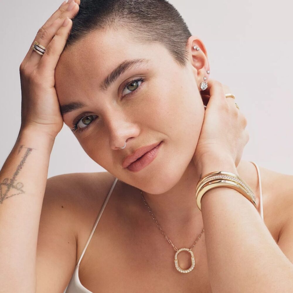 Το Rising Cinema Star Florence Pugh είναι η πρέσβειρα της Tiffany & Co