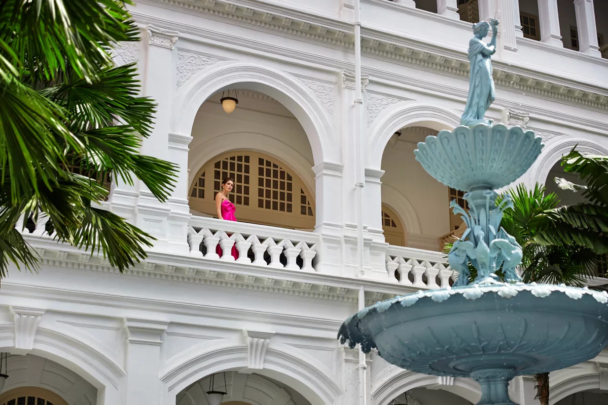 Διαμονή στο Raffles Hotel Singapore