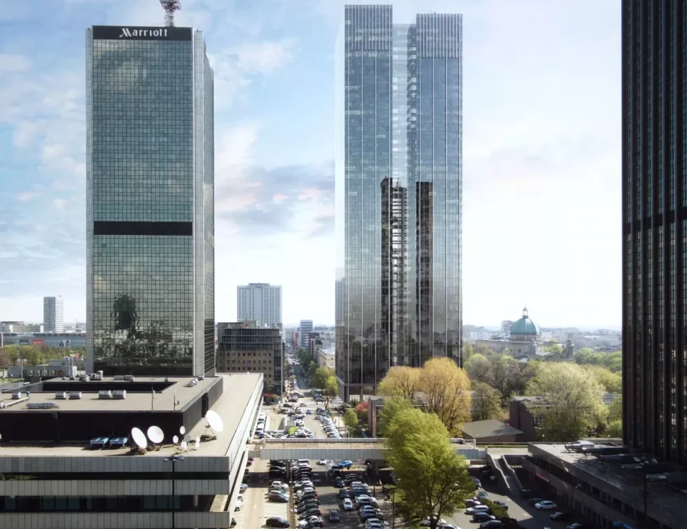 Roma Tower Neos Ouranoxustes Se Ekklesiastiko Oikopedo Sto K